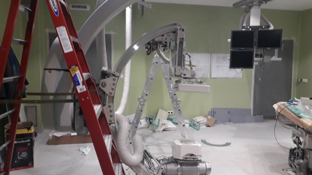 sala 3 u kcus nakon nabavke aparata za invazivno kardiološke metode