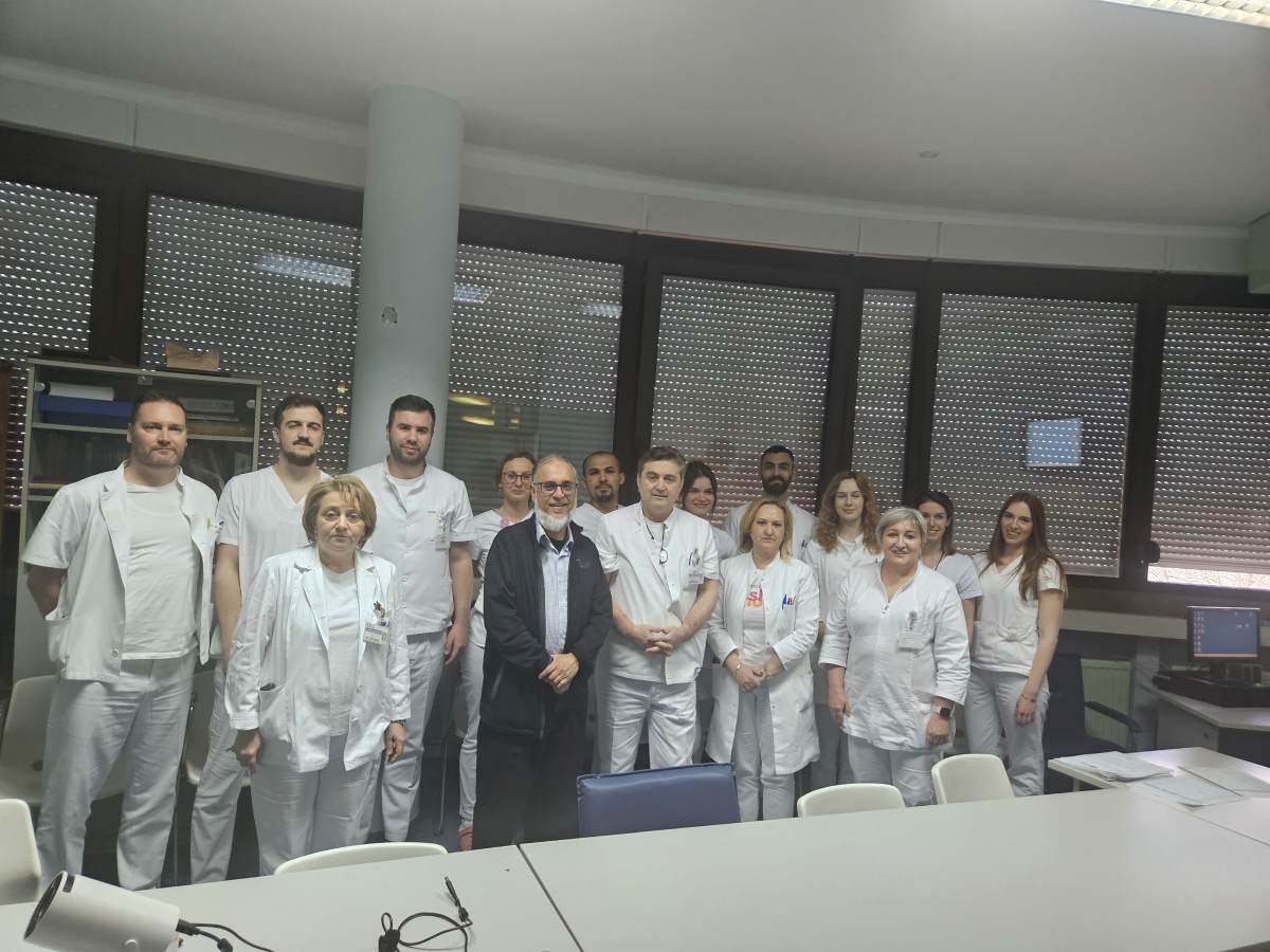 PROF.DR SAMEER IMTIAZ AHMAD U POSJETI OČNOJ KLINICI