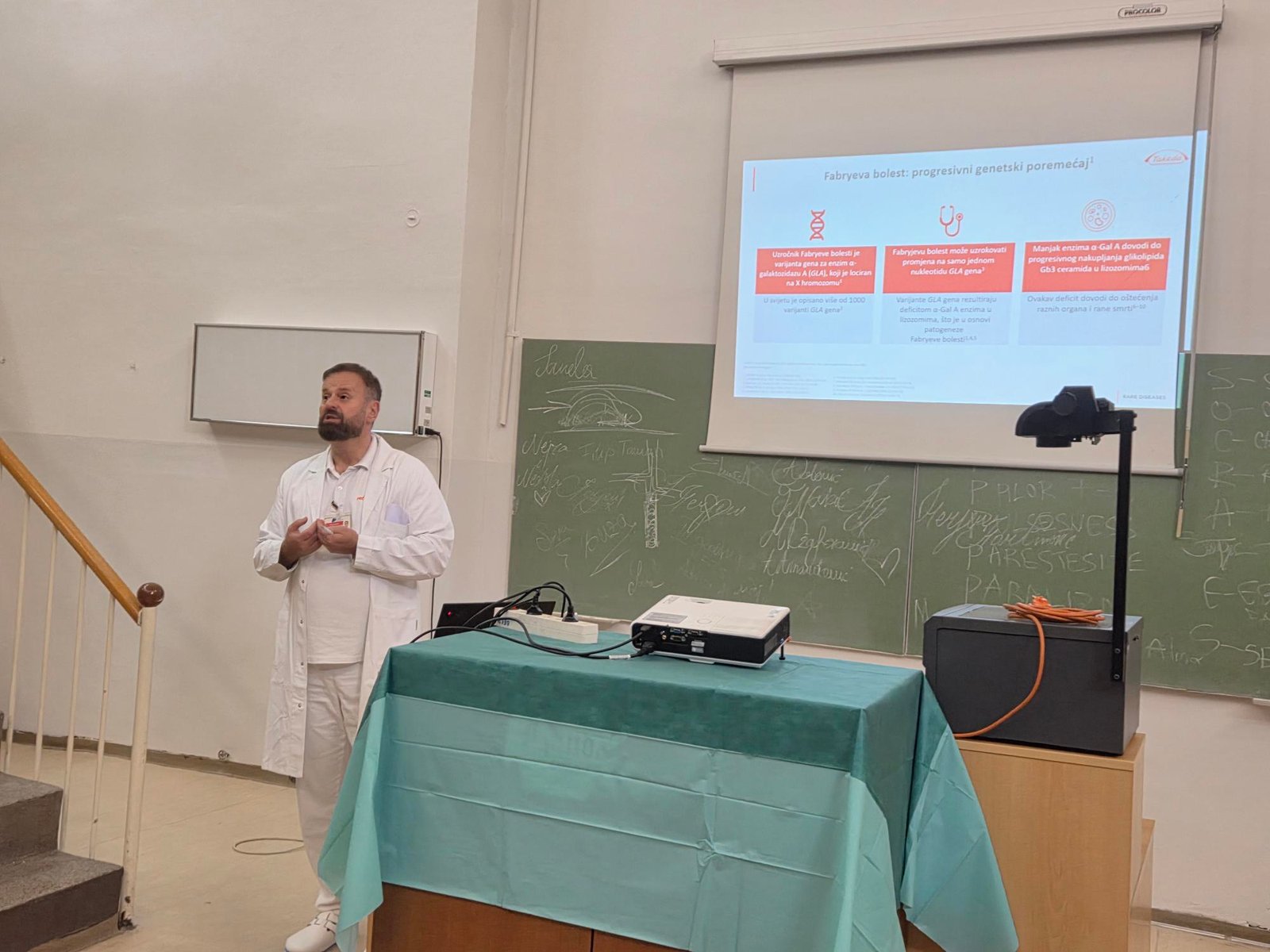 U KCUS-u održano predavanje „Fabryjeva bolest – da li je prepoznajemo u kliničkoj praksi“