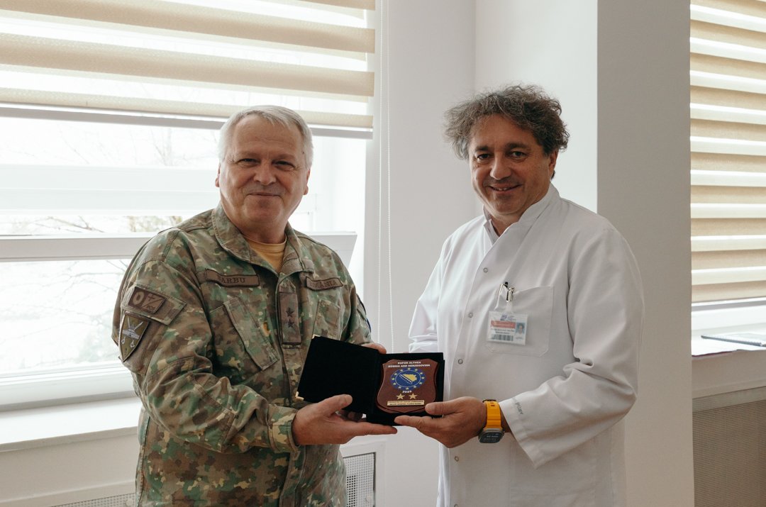 KCUS i EUFOR: Partnerstvo u službi pacijenata